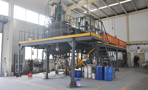 上海哲華化工基地內部